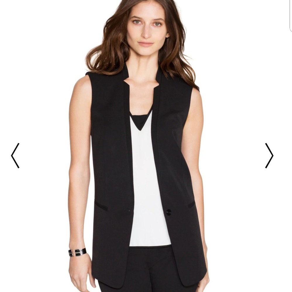 White House Black Market Seasonless Vest